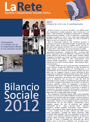 Bilancio Sociale 2012